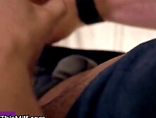 Step-sister's Hot Pink Vibrator & Big Brother's Hard Dick