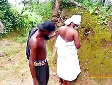 Aged big beautiful woman female-dominator have a fun BigDick Hardcore village road sex during evangelism days