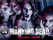 The Wanking Dead: Doctor's Orders Preview - Gina Valentina & Jillian Janson & Kenzie Reeves & Sofie Reyez - WANKZVR