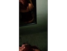 My daddy's girlfriend gave me a valuable suit and a fine blow job.