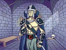 Witch hunter with crystal maiden takes on the seductive old witch