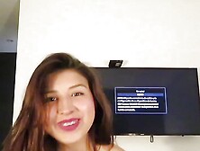 18 Year old Colombiana take Creampie from Black Gringo in Medellin