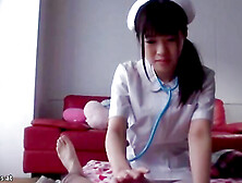 Japanese Delicious Young Nurse Satisfies Her Patient