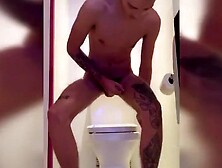 Boy Desires Anal Play Session with Dildos & Facial Load