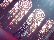 Cute Miku In Sexy Costume Dancing + Gradual Undressing (3D HENTAI)