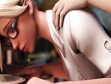 Mercy Deep Sex On The Kitchen [Grand Cupido]( Overwatch )