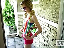 Thin little girl Mackenzie Moss gets rammed rough by hookup hotshot