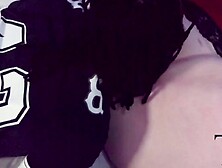 SSBBW JULIE GINGER GETS HER CHEEKS CLAPPED BY BBC