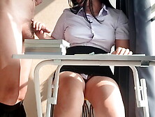 I was trying to study but was disturbed and to suck a penis.