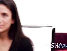 Messy and steamy outdoor sex game with a group full of swinger couples.