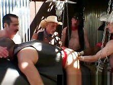 Gay Cowboys In Super Extreme Gay Fisting