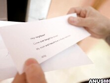 Hispanic big tit milf Bianka Blue dominates her peeping next door to