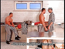 Gay Prisoners Strip And Suck Dick In The Kitchen