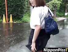 Nipponpisstv. Com - Japanese Babe Caught Peeing With Sneaky Cam In Public Bathroom