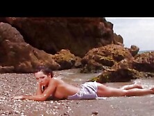 Curvy babe from France trying out two cocks at the same time