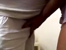 Busty teen sucks her old coach filthy meatbone