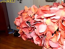 Pornstar stepmom busty mature rides POV stepson cock