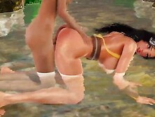 Disney Futa - Raya gets creampied by Jasmine - 3D Porn (Stephanie Kane)