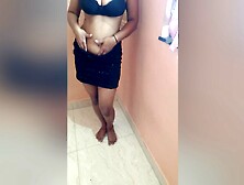 Indian Village Girl Dancing On Bhojpuri Song