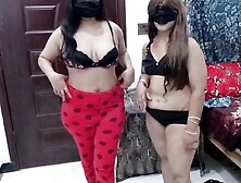 Wife And Saali Fucked Together By Lucky Husband