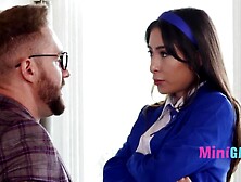 Step Daddy's Had It,  Now His Pumps Obedience Into Me