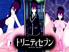 Lilith Asami Asian Cartoon Trinity Seven