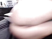 Spoon Big White Ass with Leaky Wet Pussy Closeup with MILF