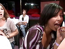 DANCING BEAR - Dong Slangin' Gigolos Putting On Nasty Show For Gang Of Horny Hoes