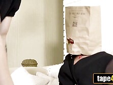 Youthful Dude Teaches a Lesson to Blond mother I'd like to fuck with Ropes and Rod