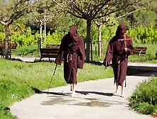 Porn playgirl turned nun can't get out of the loop!