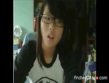 Cute Asian On Webcam