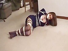 Paris Kennedy In Tied On The Floor