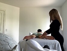 Genuine Portuguese Masseuse Succumbs To Massive Chinese Dick During 4Th Meeting