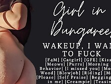 ASMR | Draining your balls into my snatch first thing in the morning | Catgirl | Bj | Riding