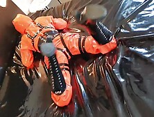 Onlyfans Teaser - Heavyrubber Latex Lady Enjoys Rainwear And Harness!