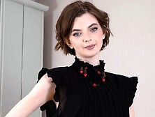 Stylish hottie Lady Phathom knows how to touch her hungry vagina