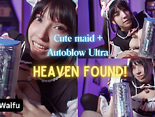 Tyer Waifu helps man SPERM with Autoblow