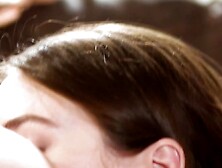 redhead MILF Jupiter Jetson teaches Hazel how to eat pussy