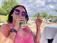 Sexo Apasionado De Una Pareja Amateur Teen Por un Lago Verano Al Aire Libre - JENIFER PLAY