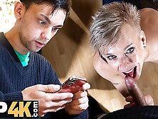 SHAME4K. Czech dominant lady got so pissed off so she fucked that guy hard