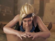 Cassie Cage Blowjob