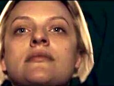 Elizabeth Moss.  Yvonne Strahovski -The Handmaid's Tail e1-e5