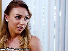 Breasty Stepmom Discovered Mama Porn on Daughters Comp!