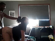 BlackSugga hitting NextDoorLustBunny in the midday.
