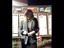 Public Paulina - Cumming @ Fastfood Joint