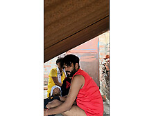 Desi village butiful sali ko jija ne छत pe pela