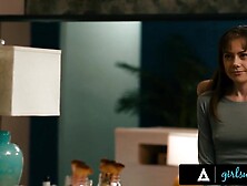 GIRLSWAY - Stacked mother I'd like to fuck Kiki D'Aire Seduces Tomboyish Stepdaughter Selena Love In Concupiscent Makeover