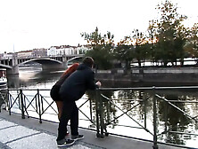 Hunk gets booty drilled by his redhead girlfriend with ding-dong