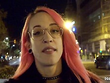 GERMAN SCOUT - FILTHY PINK HAIR WOMEN PICKUP AND NAILED