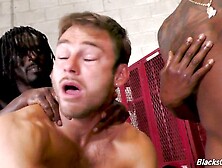 Max Adonis Taken By A Group Of Hung Black Men In The Locker Room